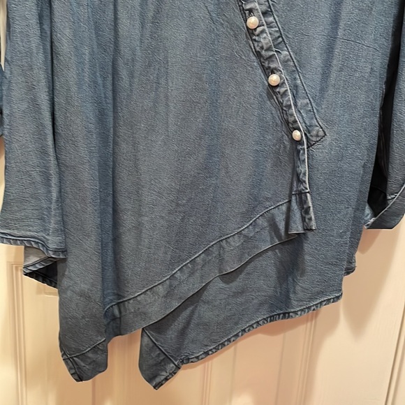 Long denim top - Picture 3 of 6